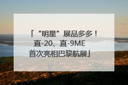“明星”展品多多！直-20、直-9ME首次亮相巴黎航展
