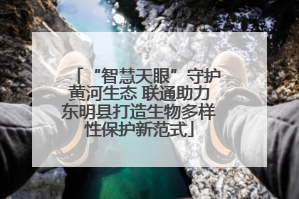 “智慧天眼”守护黄河生态 联通助力东明县打造生物多样性保护新范式