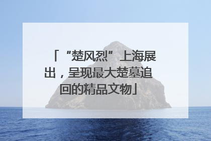 “楚风烈”上海展出，呈现最大楚墓追回的精品文物