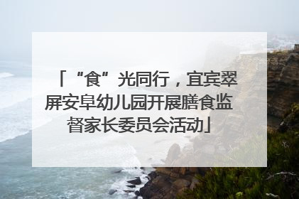 “食”光同行，宜宾翠屏安阜幼儿园开展膳食监督家长委员会活动