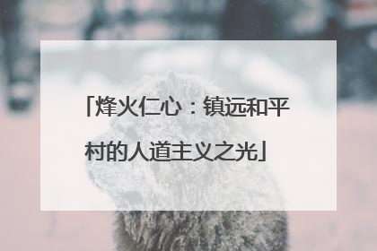 烽火仁心：镇远和平村的人道主义之光