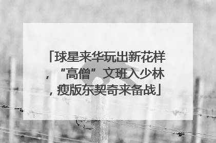 球星来华玩出新花样，“高僧”文班入少林，瘦版东契奇来备战