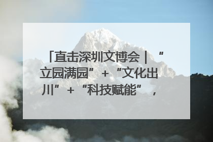 直击深圳文博会|“立园满园”+“文化出川”+“科技赋能”,成都传媒发布三大文创领域合作清单