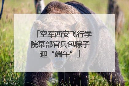 空军西安飞行学院某部官兵包粽子迎“端午”