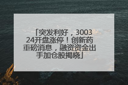 突发利好，300324开盘涨停！创新药重磅消息，融资资金出手加仓股揭晓