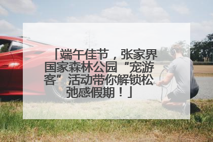 端午佳节，张家界国家森林公园“宠游客”活动带你解锁松弛感假期！