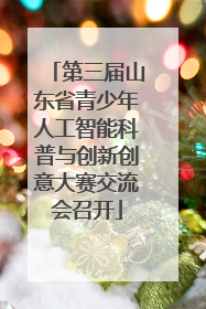 第三届山东省青少年人工智能科普与创新创意大赛交流会召开
