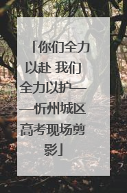 你们全力以赴 我们全力以护——忻州城区高考现场剪影