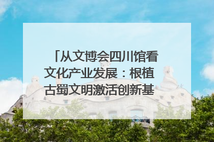 从文博会四川馆看文化产业发展：根植古蜀文明激活创新基因｜文博向“新”