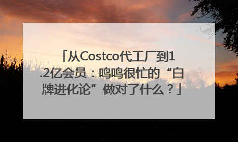从Costco代工厂到1.2亿会员：鸣鸣很忙的“白牌进化论”做对了什么？