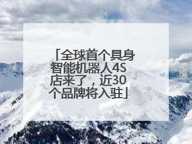 全球首个具身智能机器人4S店来了，近30个品牌将入驻