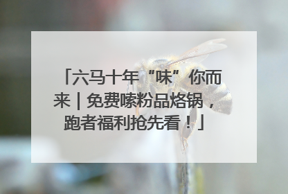 六马十年“味”你而来｜免费嗦粉品烙锅，跑者福利抢先看！