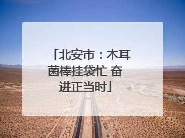 北安市：木耳菌棒挂袋忙 奋进正当时