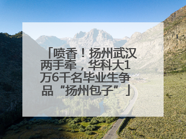 喷香！扬州武汉两手牵，华科大1万6千名毕业生争品“扬州包子”