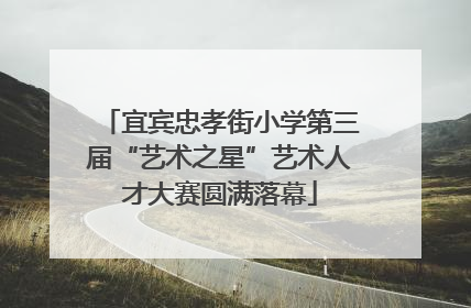 宜宾忠孝街小学第三届“艺术之星”艺术人才大赛圆满落幕