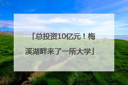 总投资10亿元！梅溪湖畔来了一所大学