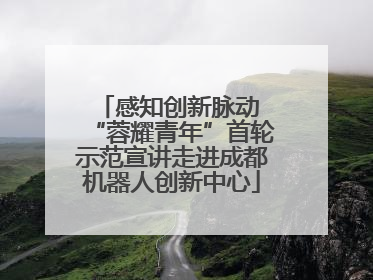 感知创新脉动 “蓉耀青年”首轮示范宣讲走进成都机器人创新中心