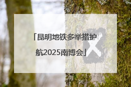 昆明地铁多举措护航2025南博会