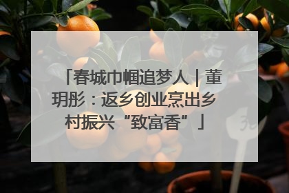 春城巾帼追梦人｜董玥彤：返乡创业烹出乡村振兴“致富香”