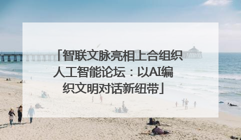 智联文脉亮相上合组织人工智能论坛：以AI编织文明对话新纽带