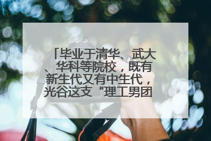 毕业于清华、武大、华科等院校，既有新生代又有中生代，光谷这支“理工男团”为何“出道”？