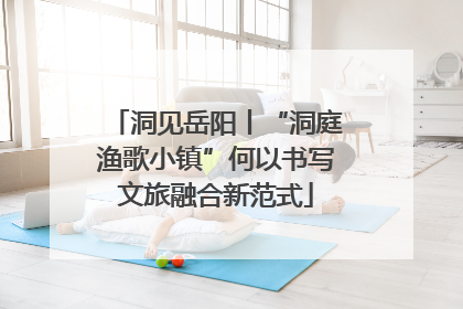 洞见岳阳丨“洞庭渔歌小镇”何以书写文旅融合新范式