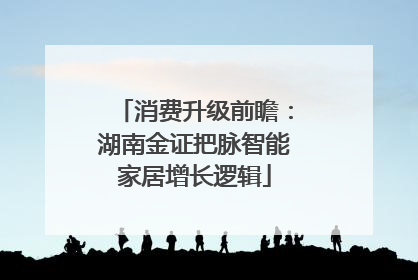 消费升级前瞻：湖南金证把脉智能家居增长逻辑