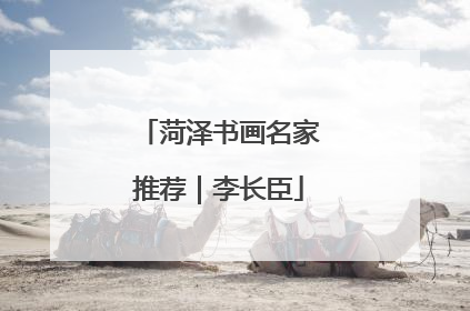 菏泽书画名家推荐｜李长臣