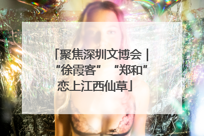 聚焦深圳文博会｜“徐霞客”“郑和”恋上江西仙草