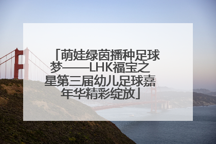 萌娃绿茵播种足球梦——LHK福宝之星第三届幼儿足球嘉年华精彩绽放