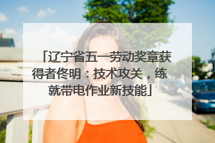 辽宁省五一劳动奖章获得者佟明：技术攻关，练就带电作业新技能