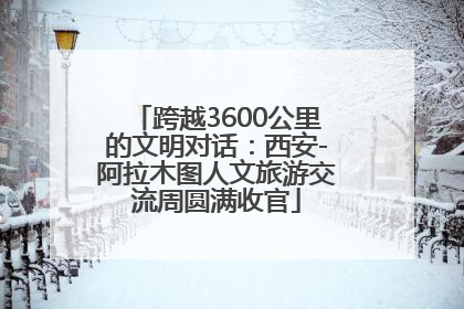 跨越3600公里的文明对话：西安-阿拉木图人文旅游交流周圆满收官