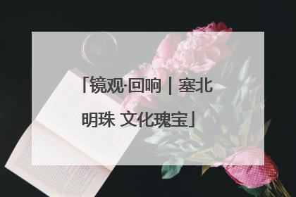 镜观·回响｜塞北明珠 文化瑰宝