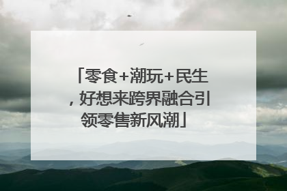 零食+潮玩+民生，好想来跨界融合引领零售新风潮