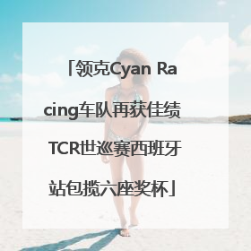 领克Cyan Racing车队再获佳绩 TCR世巡赛西班牙站包揽六座奖杯
