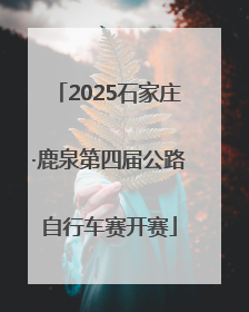2025石家庄·鹿泉第四届公路自行车赛开赛