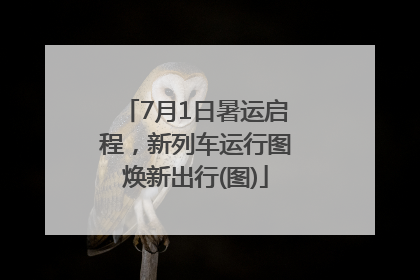 7月1日暑运启程，新列车运行图焕新出行(图)